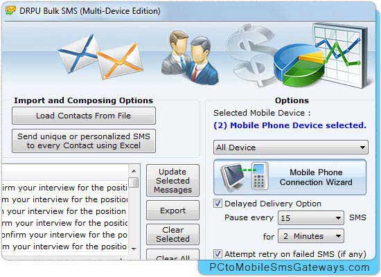 Mobile Bulk SMS Gateway