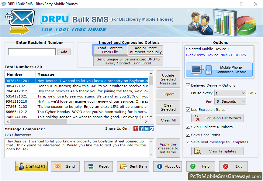 Load Contacts From File