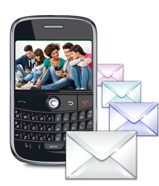 PC to Mobile Bulk SMS Software for BlackBerry Phone