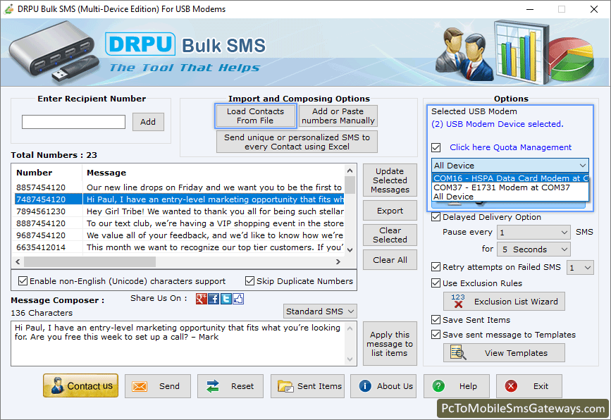 Load Contacts From File