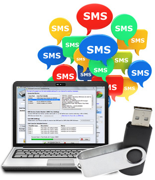 PC to Mobile Bulk SMS Software for Multi USB Modem